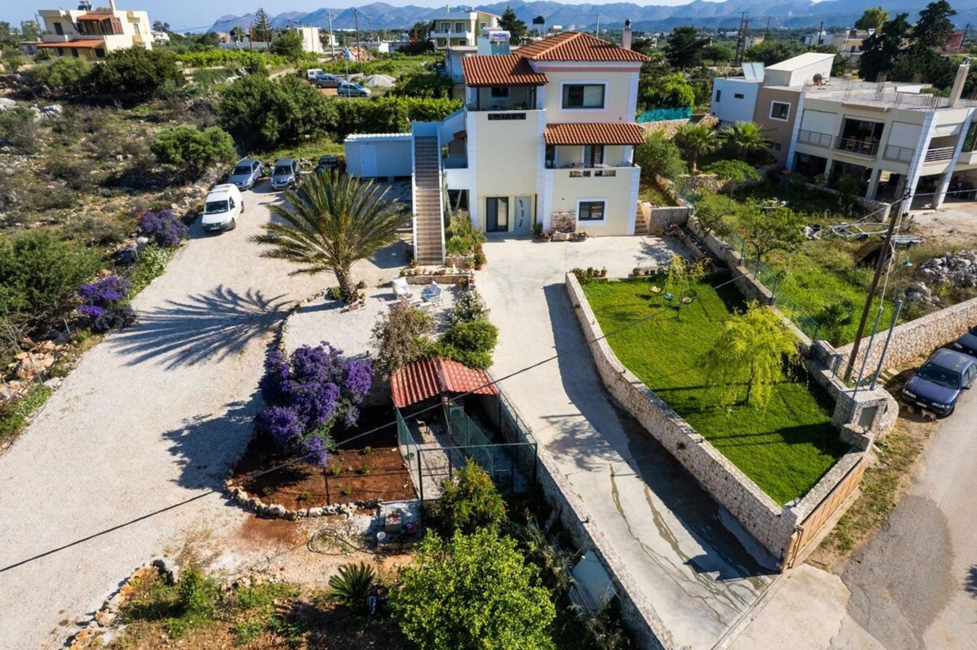 Villa Aitheras With Sea Views And Garden Stérnai Exterior foto